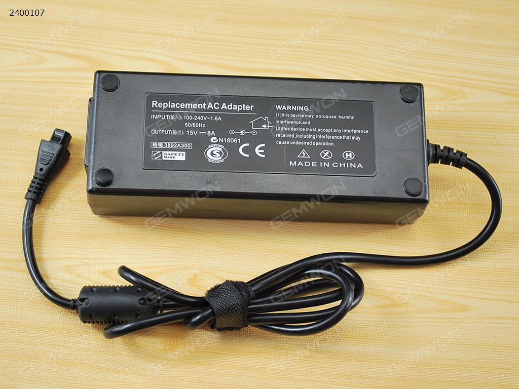 Picture of TOSHIBA 15V 8A 120W Special 4-hole tip (High copy)
