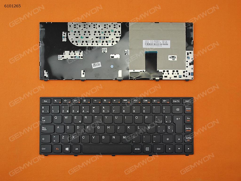 Picture of New Replacement Laptop Keyboard For LENOVO YOGA 13 BLACK FRAME BLACK(For Win8) SP Layout