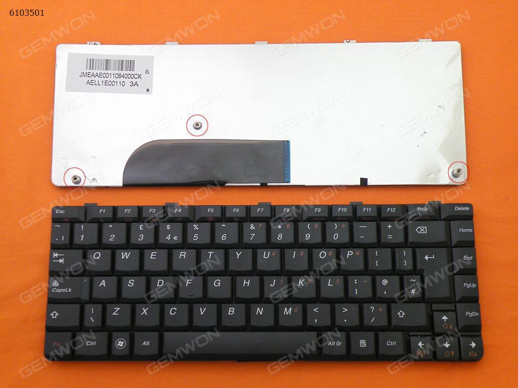 Picture of New Replacement Laptop Keyboard For LENOVO Ideapad U350 BLACK Uk Layout