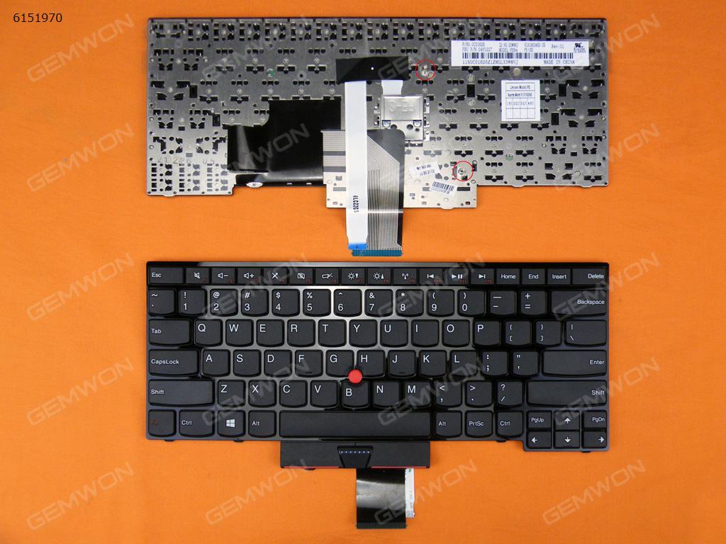 Picture of New Replacement Laptop Keyboard For ThinkPad E430 BLACK(For Win8) US Layout