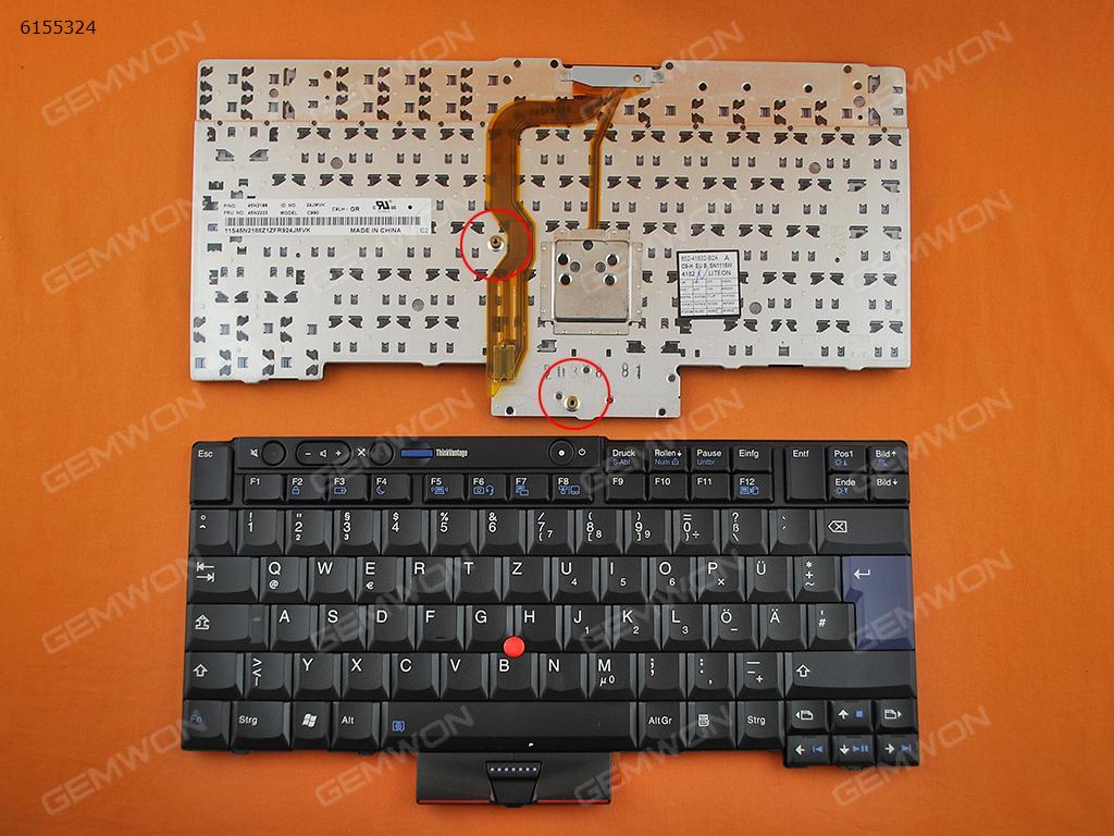 Picture of New Replacement Laptop Keyboard For ThinkPad T400S T410 T410I T410S T420 X220 BLACK GR Layout