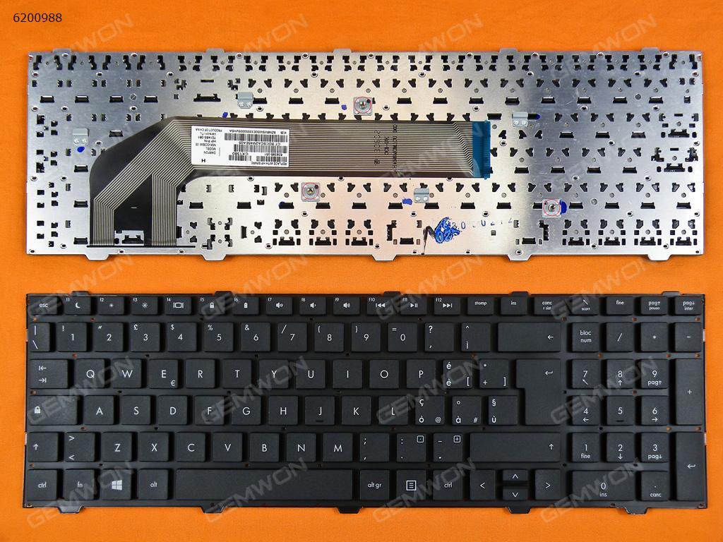 Picture of New Replacement Laptop Keyboard For HP 4540S 4545S BLACK(without FRAME,without foil,For Win8) IT Layout