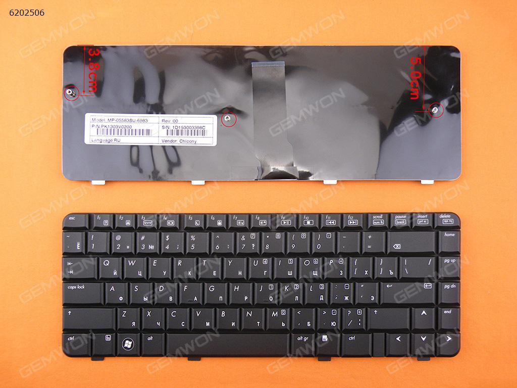 Picture of New Replacement Laptop Keyboard For HP CQ45 BLACK(Version 2,Reprint) RU Layout