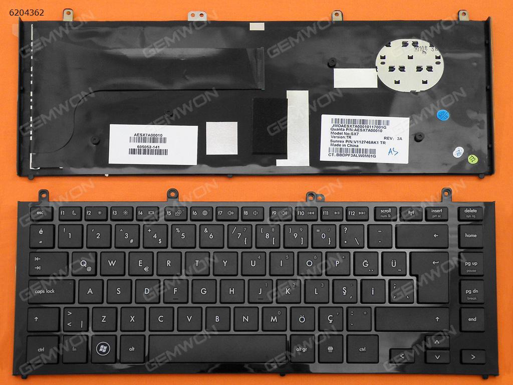 Picture of New Replacement Laptop Keyboard For HP PROBOOK 4320S 4321S 4326S BLACK FRAME BLACK TR Layout