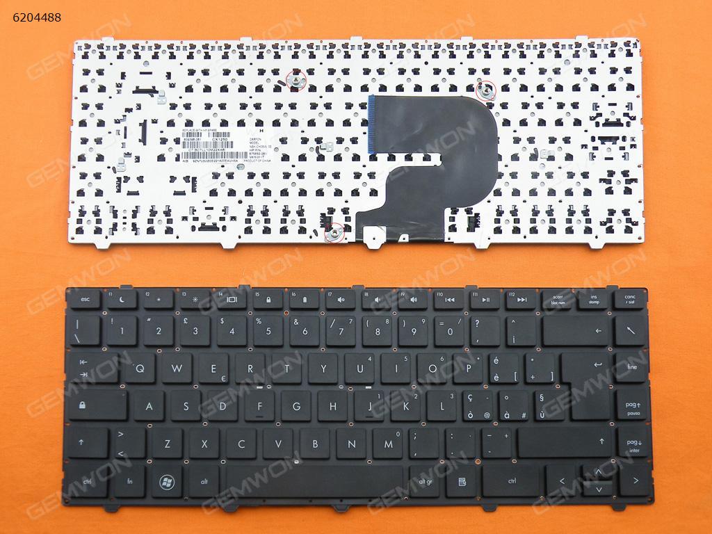 Picture of New Replacement Laptop Keyboard For HP ProBook 4340S 4341S 4441S BLACK(Without FRAME) IT Layout