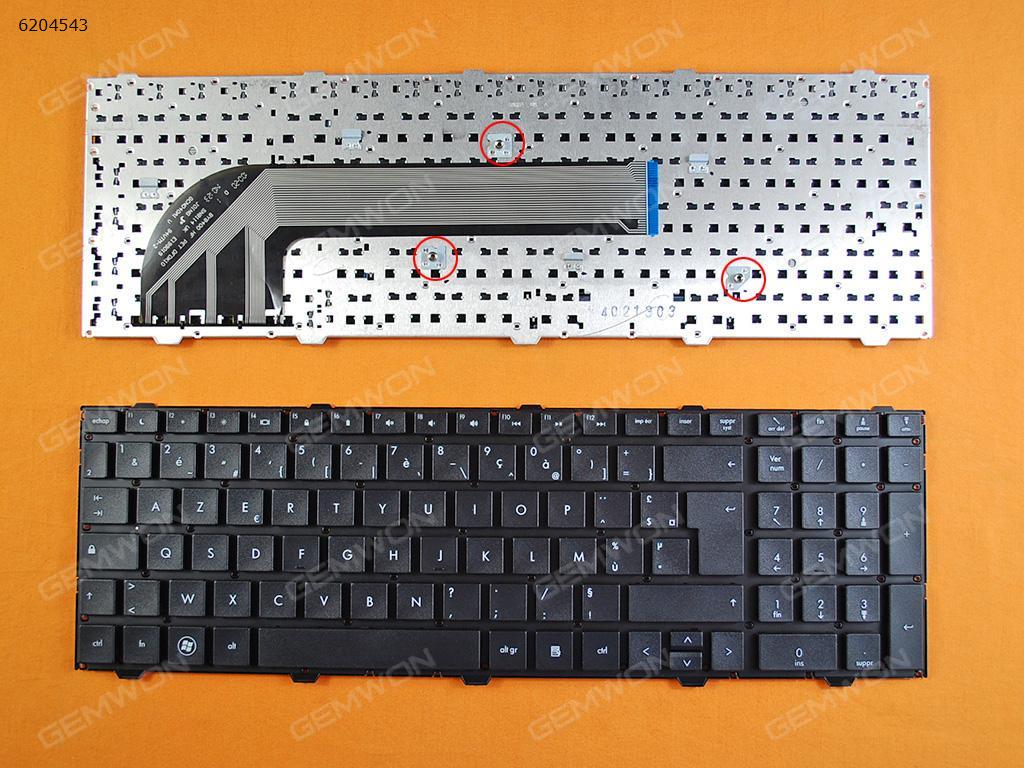 Picture of New Replacement Laptop Keyboard For HP 4540S 4545S BLACK(without FRAME,without foil) FR Layout