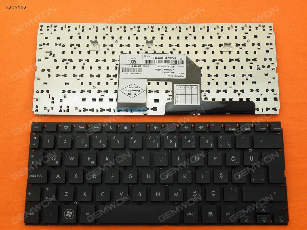 Picture of New Replacement Laptop Keyboard For HP MINI 5101 5102 2150 BLACK TR Layout