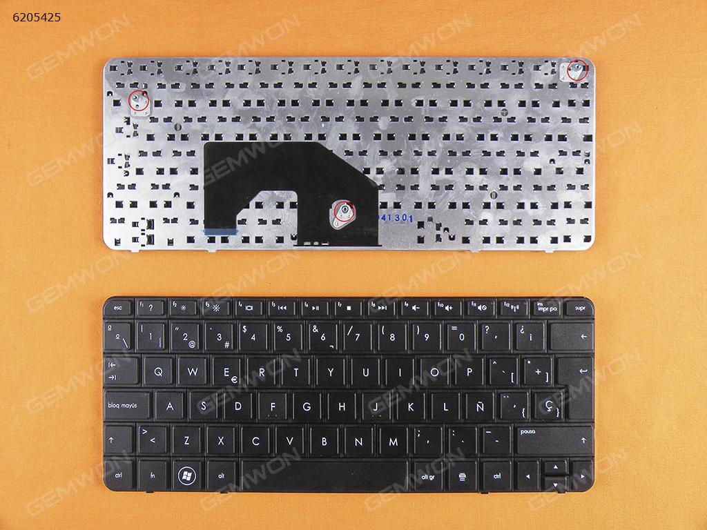 Picture of New Replacement Laptop Keyboard For HP MINI 210-1000 BLACK(without foil,Reprint) SP Layout