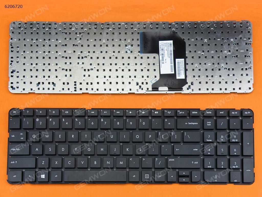 Picture of New Replacement Laptop Keyboard For HP Pavillion G7-2000 BLACK (Without FRAME,For Win8) US Layout