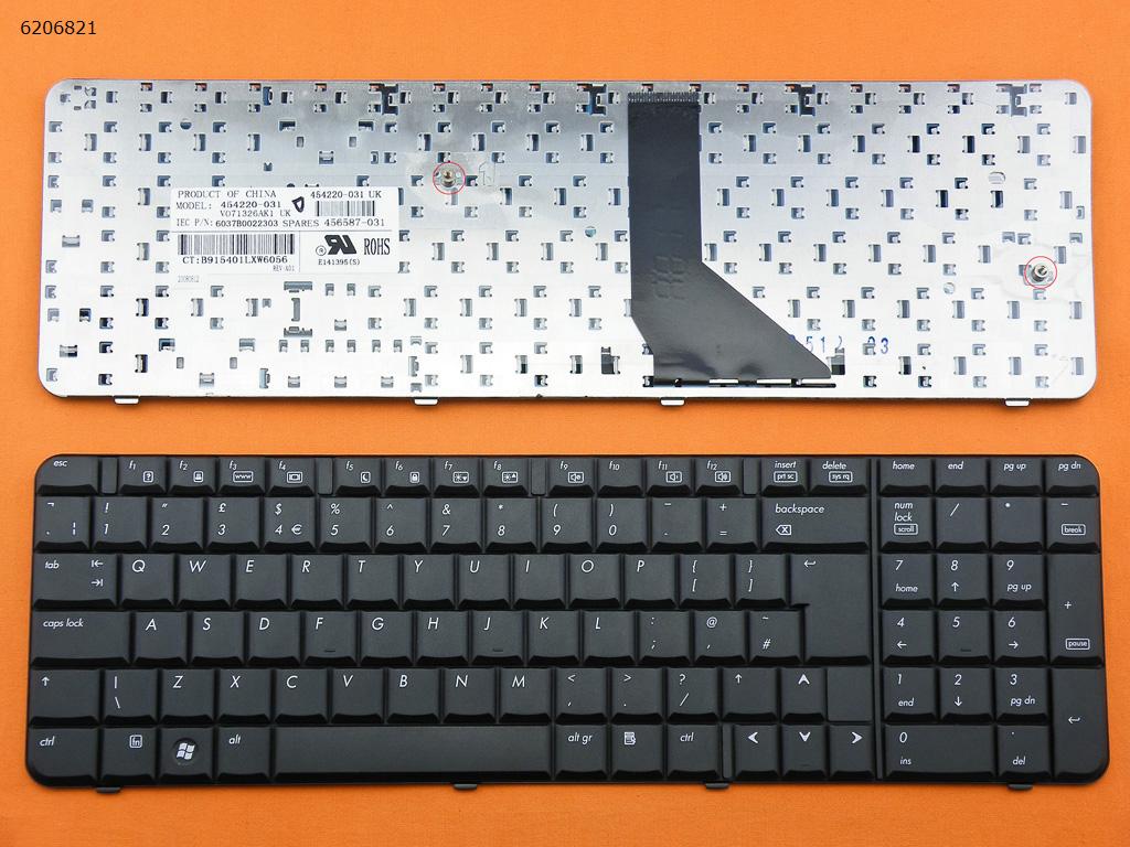 Picture of New Replacement Laptop Keyboard For HP 6820S BLACK Uk Layout