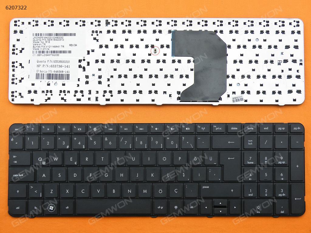 Picture of New Replacement Laptop Keyboard For HP Pavillion G7 BLACK TR Layout