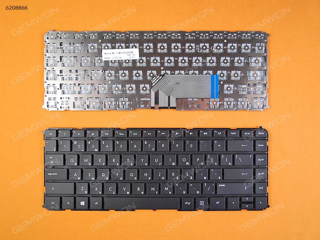 Picture of New Replacement Laptop Keyboard For HP ENVY4-1000 BLACK(Without FRAME,without foil,For Win8) RU Layout