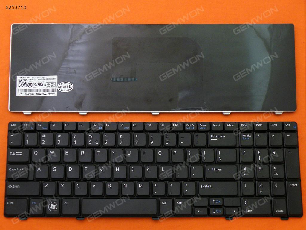 Picture of New Replacement Laptop Keyboard For DELL Vostro 3700 BLACK US Layout