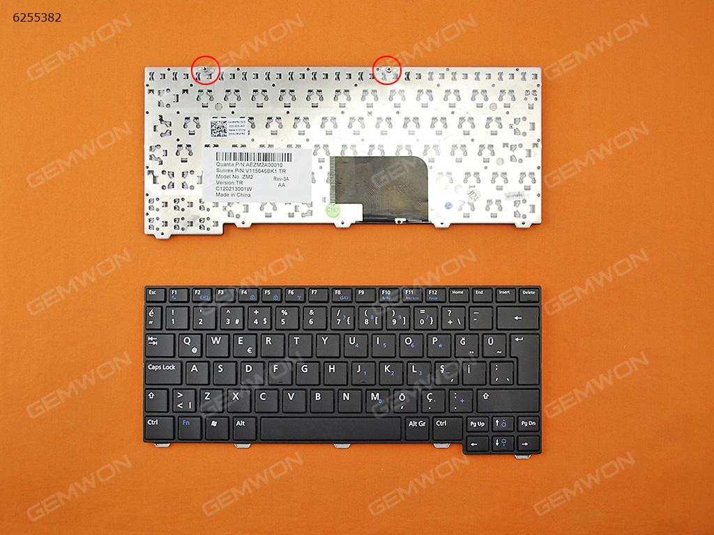 Picture of New Replacement Laptop Keyboard For DELL Latitude 2100 BLACK FRAME BLACK TR Layout
