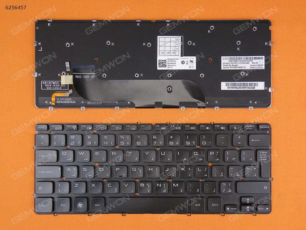 Picture of New Replacement Laptop Keyboard For Dell XPS 13 L321X 0X52TT BLACK With Backlit Board AR Layout