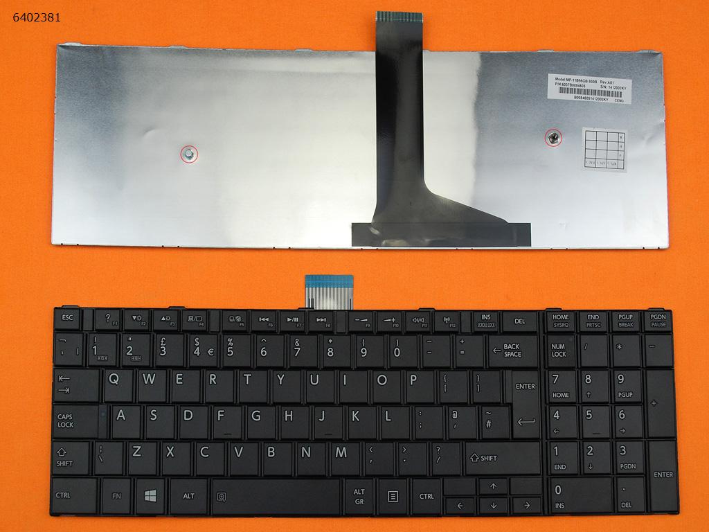 Picture of New Replacement Laptop Keyboard For TOSHIBA C50 C55D BLACK(For Win8) Uk Layout