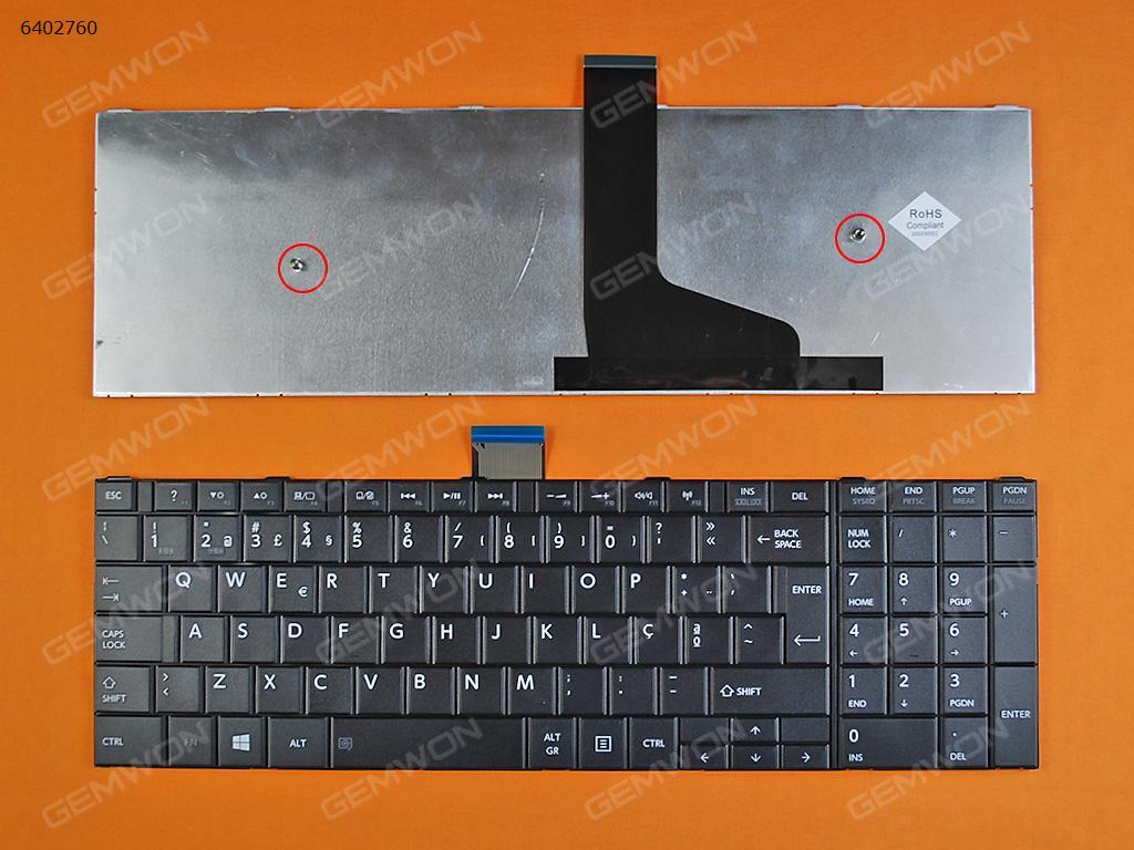 Picture of New Replacement Laptop Keyboard For TOSHIBA C50 C55 C55D BLACK(For Win8) PO Layout