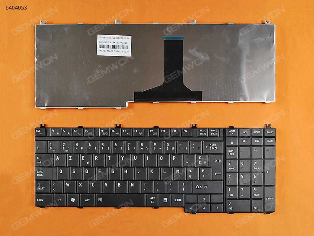 Picture of New Replacement Laptop Keyboard For TOSHIBA Satellite A500 F501 P505 BLACK OEM FR Layout