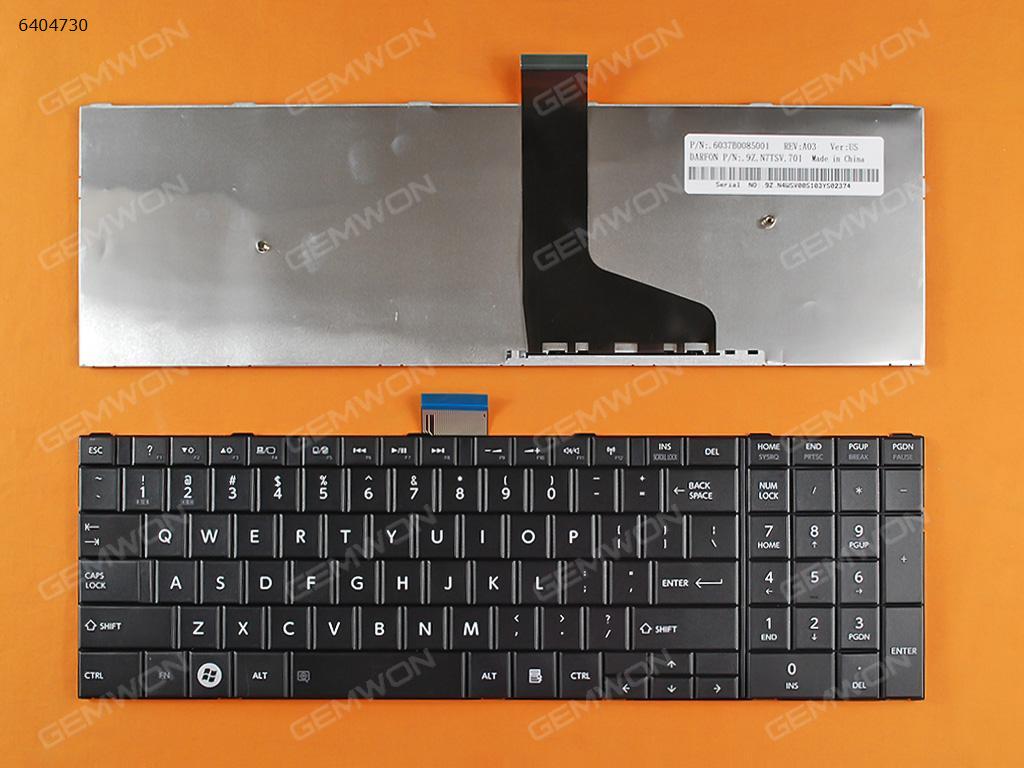 Picture of New Replacement Laptop Keyboard For TOSHIBA C50 C55D BLACK US Layout