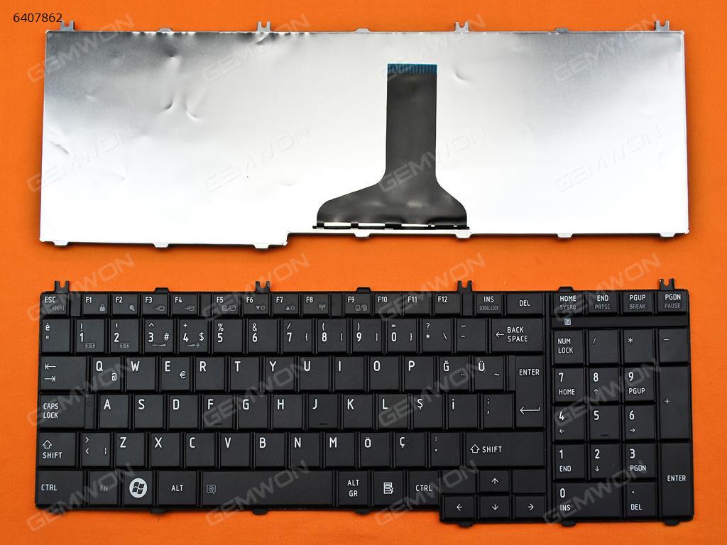 Picture of New Replacement Laptop Keyboard For TOSHIBA Satellite C650 C660 L650 L670 BLACK OEM TR Layout