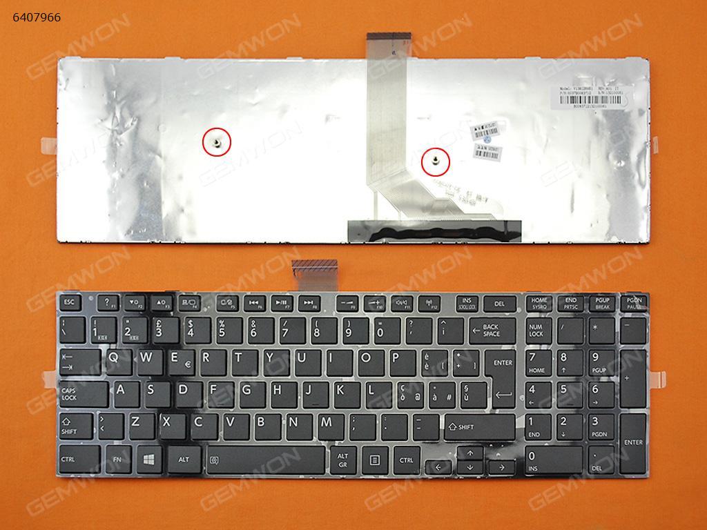 Picture of New Replacement Laptop Keyboard For TOSHIBA S50-A S50D-A S50DT-A S50T-A S55-A S55D-A S55DT-A S55T-A GLOSSY FRAME BLACK(For Win8) IT Layout