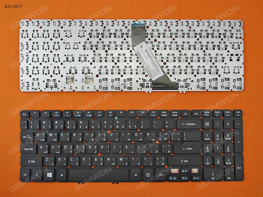 Picture of New Replacement Laptop Keyboard For ACER M5-581T M5-581G V5-571 V5-531 BLACK(For Win8) AR Layout