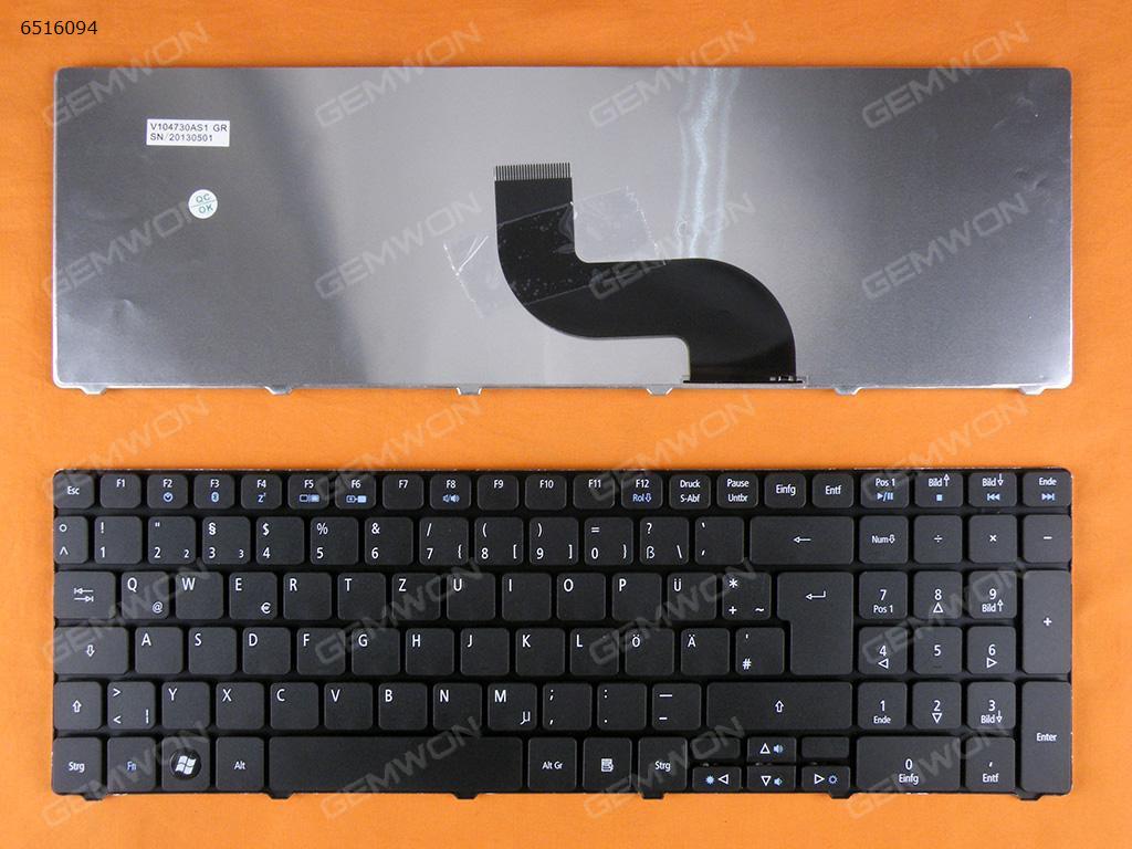 Picture of New Replacement Laptop Keyboard For ACER AS5810T 5410T 5536 5536G 5738 BLACK (OEM) GR Layout