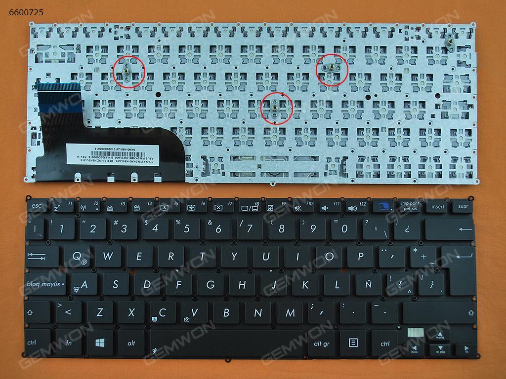 Picture of New Replacement Laptop Keyboard For ASUS TAICHI 21 BLACK (Without Foil, Without FRAME,Win8) LA Layout