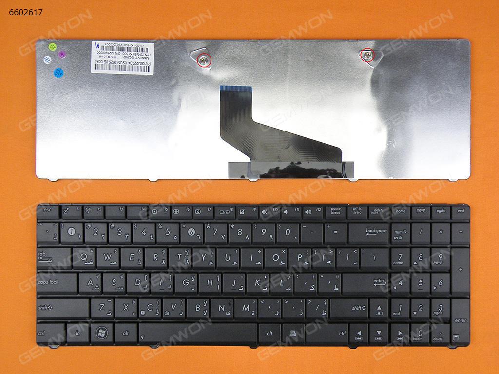 Picture of New Replacement Laptop Keyboard For ASUS K53TA BLACK AR Layout
