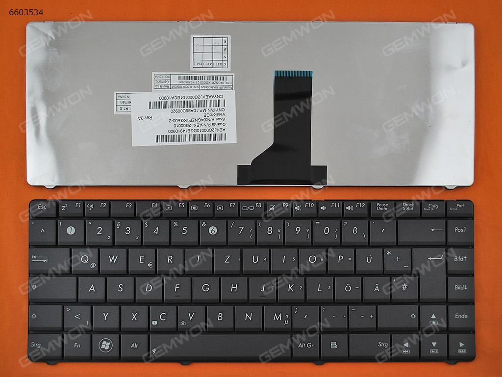 Picture of New Replacement Laptop Keyboard For ASUS N43 X43U BLACK GR Layout