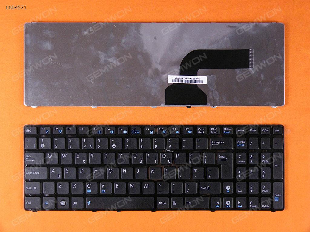 Picture of New Replacement Laptop Keyboard For ASUS G60 GLOSSY FRAME BLACK OEM Uk Layout