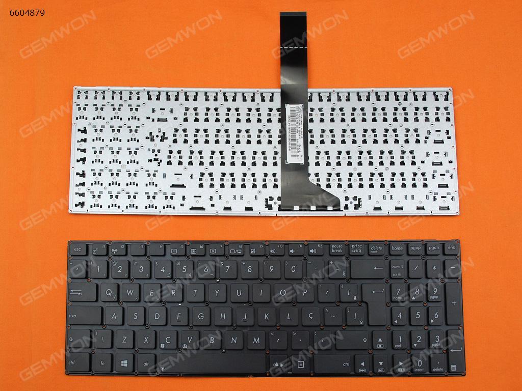 Picture of New Replacement Laptop Keyboard For ASUS X550 BLACK(Without FRAME,Without Foil,For Win8) BR Layout