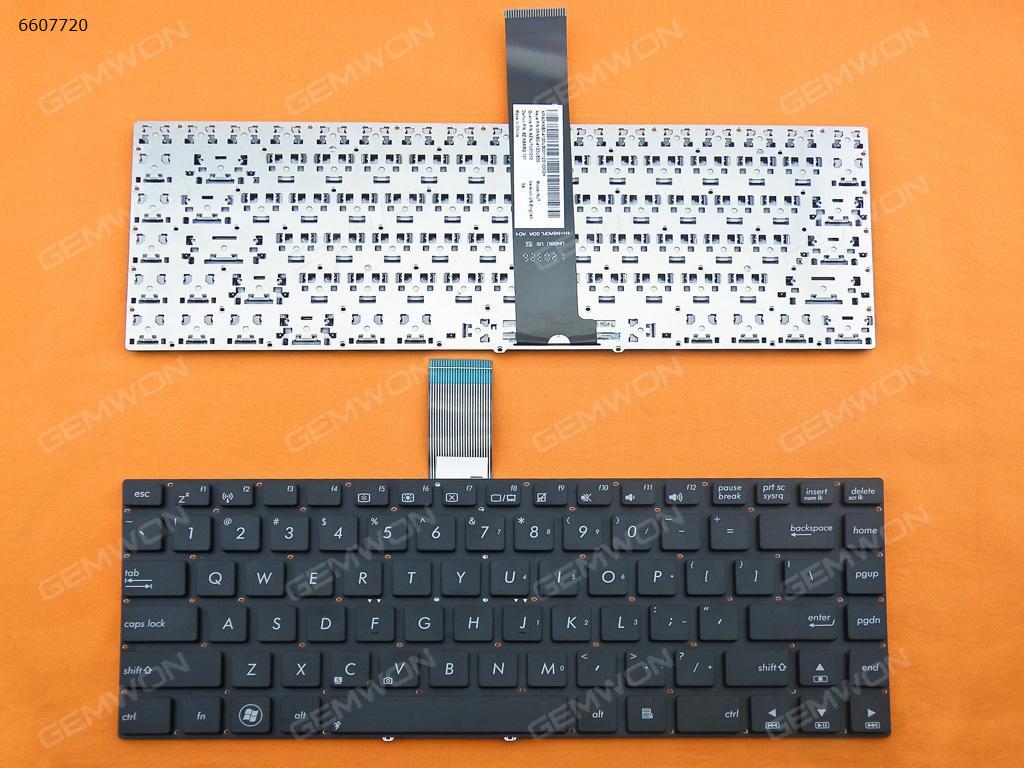 Picture of New Replacement Laptop Keyboard For ASUS N46 BLACK(Without Foil,Without FRAME) US Layout