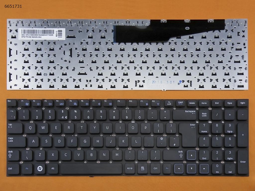 Picture of New Replacement Laptop Keyboard For SAMSUNG 300 Series 17.3' NP305E7A NP300E7A BLACK Uk Layout