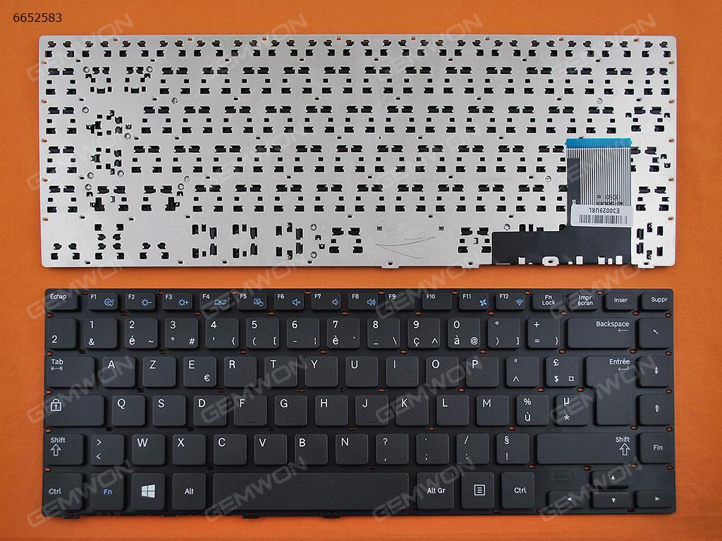 Picture of New Replacement Laptop Keyboard For SAMSUNG 370R4E-S01 370R4E 14" BLACK(For Win8) FR Layout