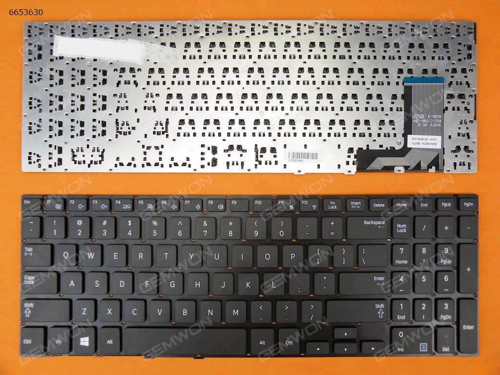 Picture of New Replacement Laptop Keyboard For SAMSUNG  370R5E 15.6" BLACK  (For Win8) US Layout
