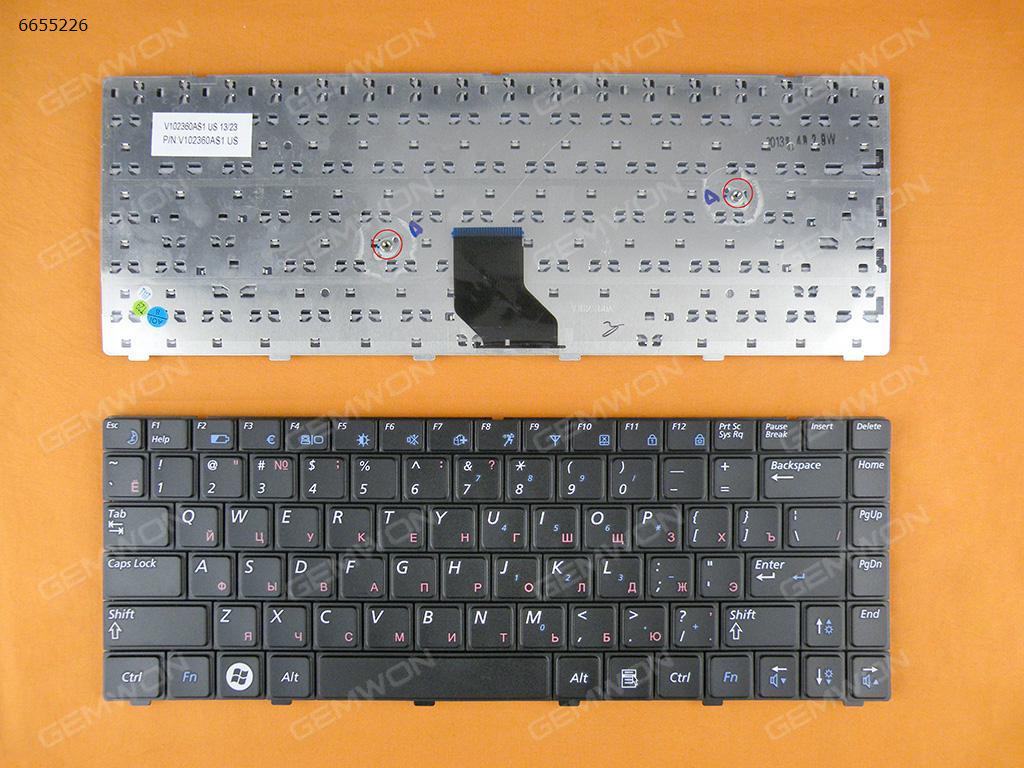 Picture of New Replacement Laptop Keyboard For SAMSUNG R520 R522 BLACK RU Layout