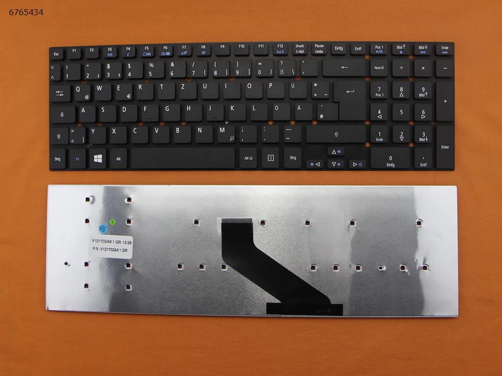 Picture of New Replacement Laptop Keyboard For ACER Aspire 5755G 5830T BLACK OEM WIN8 GR Layout