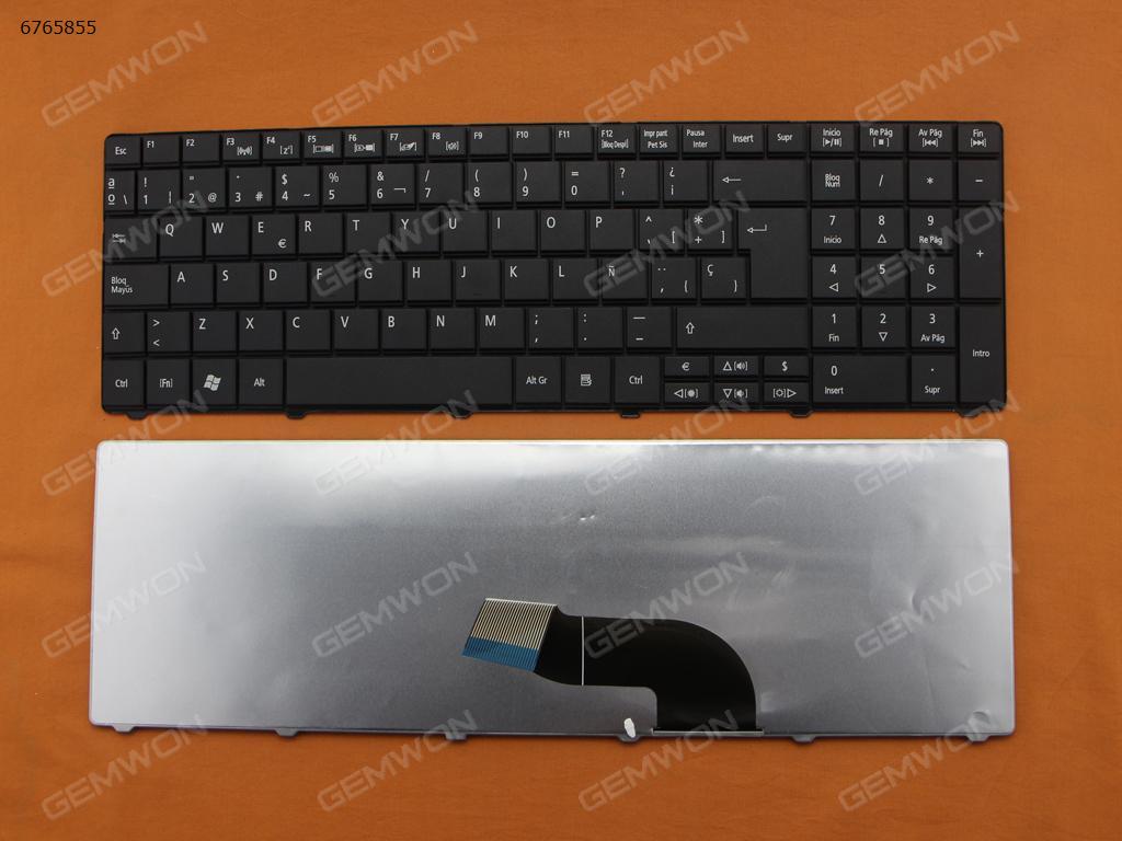 Picture of New Replacement Laptop Keyboard For ACER TM8571 E1-521 E1-531 E1-531G E1-571 E1-571G BLACK(Version 3) SP Layout