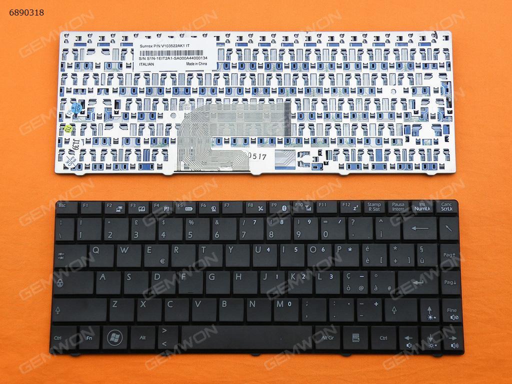 Picture of New Replacement Laptop Keyboard For MSI X320 X340 X300 BLACK (Without foil) IT Layout