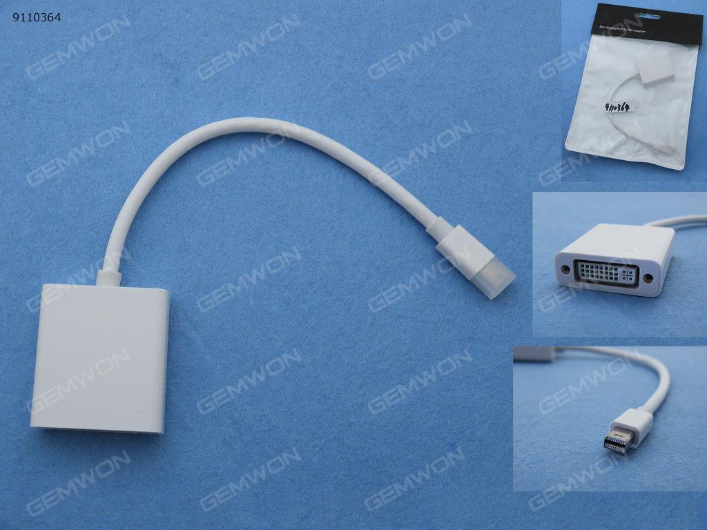 Picture of Mini Display Port DP to DVI F Cable Adapter For Apple