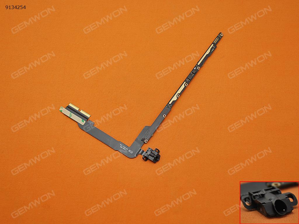 Picture of Volume Headphone Audio Headset Jack+PCB Board Flex Cable For iPad 3 Wifi