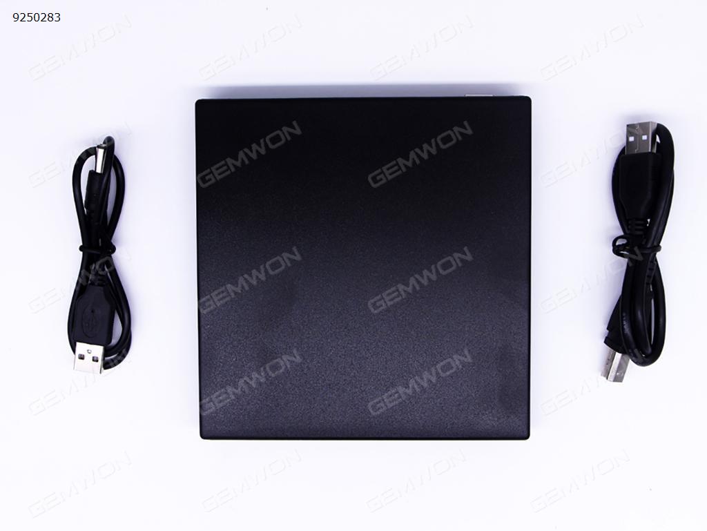 Picture of USB Slim Portable Optical Drive,DVD /VCD/DVD,Black