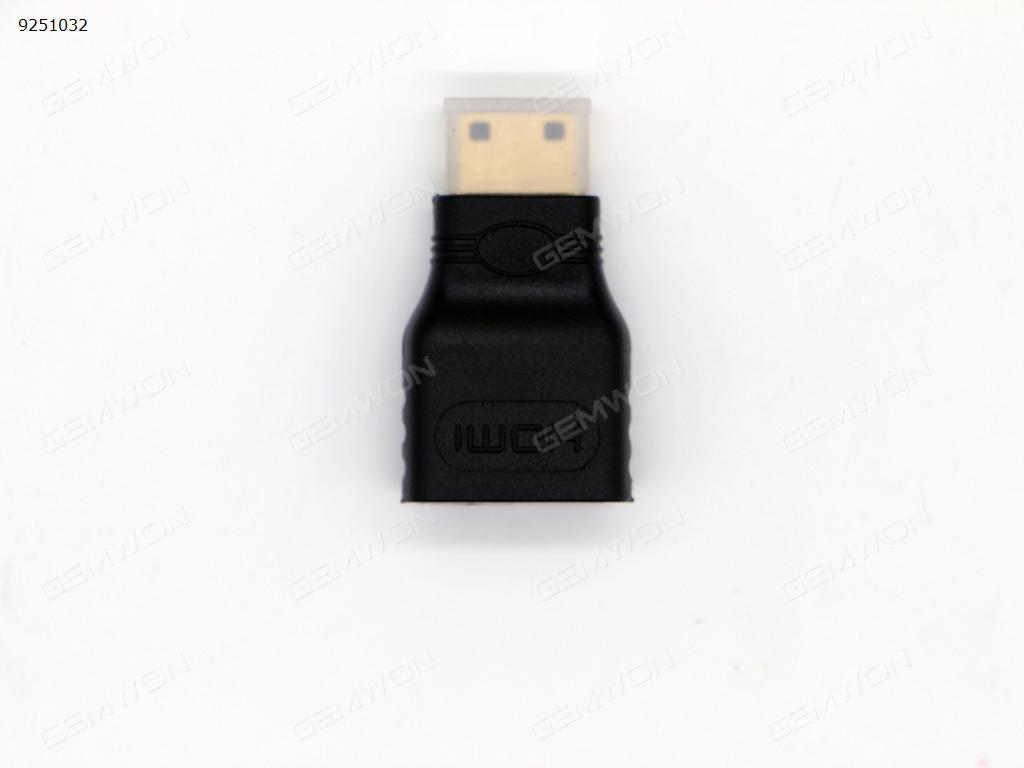 Picture of Mini HDMI Male To HDMI Female Connector,Black