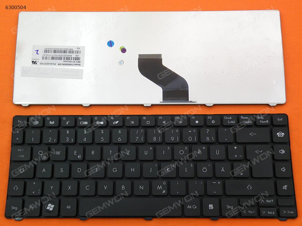 Picture of New Replacement Laptop Keyboard For GATEWAY NV49C/Packard Bell EasyNote NM85 NM87 BLACK GR Layout