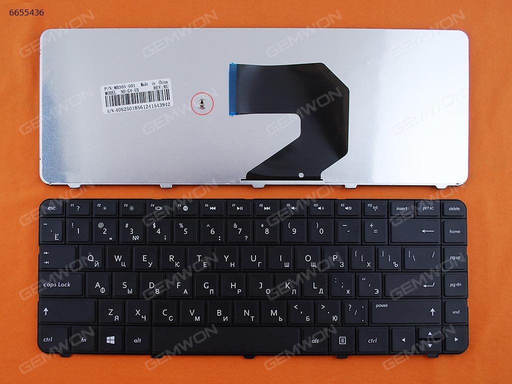 Picture of New Replacement Laptop Keyboard For HP Pavilion G4-1000 G6-1000 CQ43 CQ57 430 630S BLACK OEM(Withfoil,For Win8) RU Layout