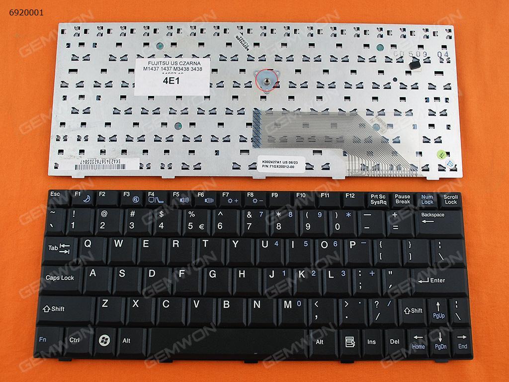 Picture of New Replacement Laptop Keyboard For TCL T22/FOUNDER R211 BLACK US Layout