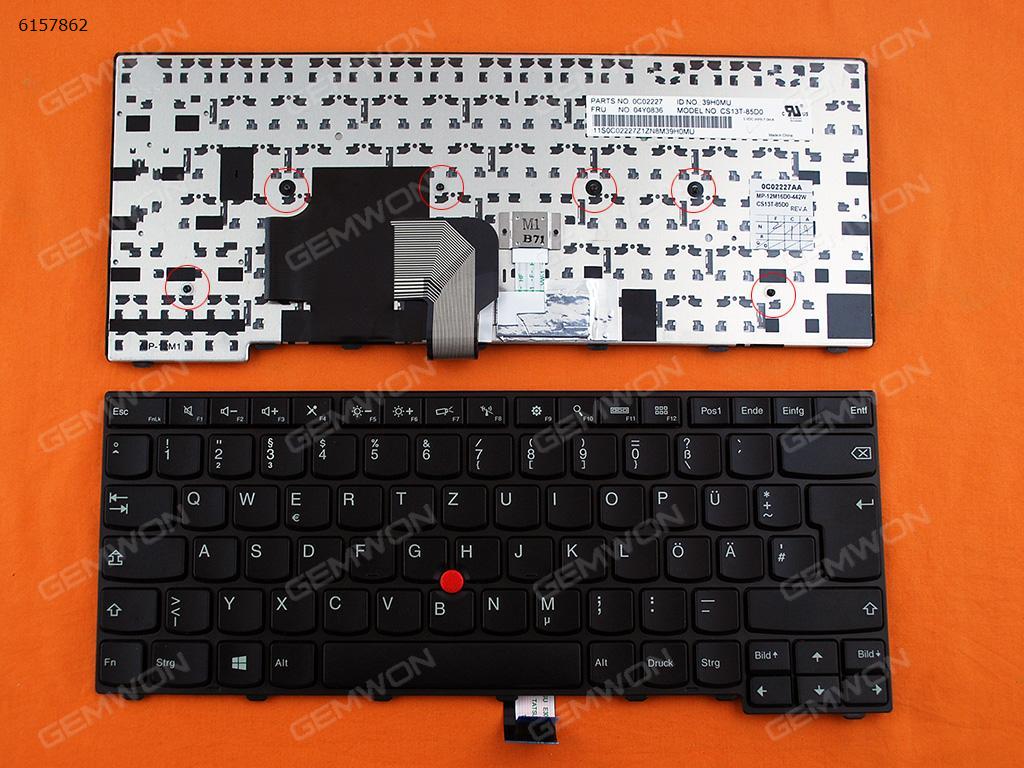 Picture of New Replacement Laptop Keyboard For Thinkpad T440 T440P T440S BLACK FRAME BLACK(With Point stick,Win8 ) GR Layout
