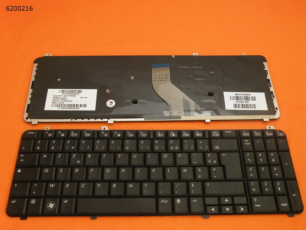 Picture of New Replacement Laptop Keyboard For HP DV6-1000 DV6-2000 BLACK FR Layout