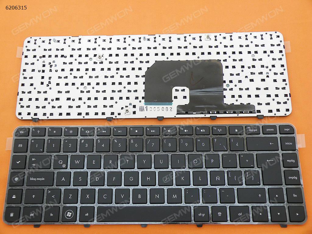 Picture of New Replacement Laptop Keyboard For HP Pavilion DV6-3000 BLACK FRAME BLACK LA Layout